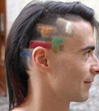 Hair Colorful Tattoos For Your Brand New Hairstyle