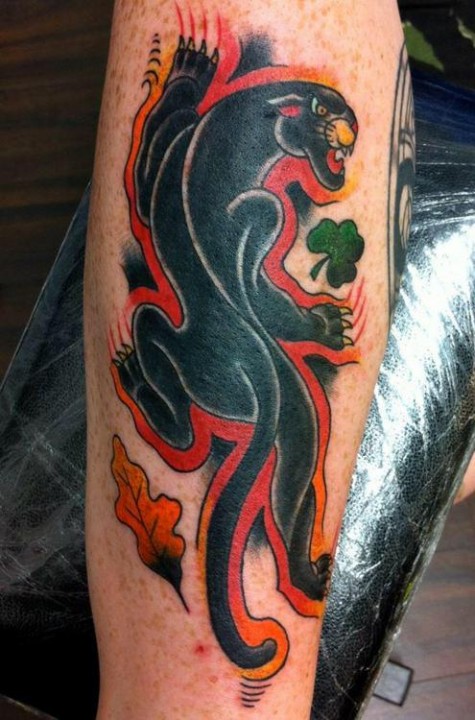 Exceptional Panther Tattoo