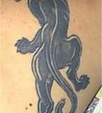 Black Panther Tattoo for Woman