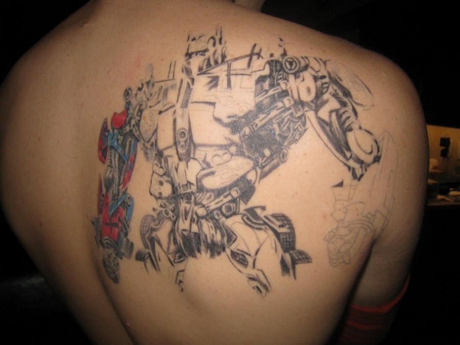 Optimus Prime Tattoo Design For Your Body Art