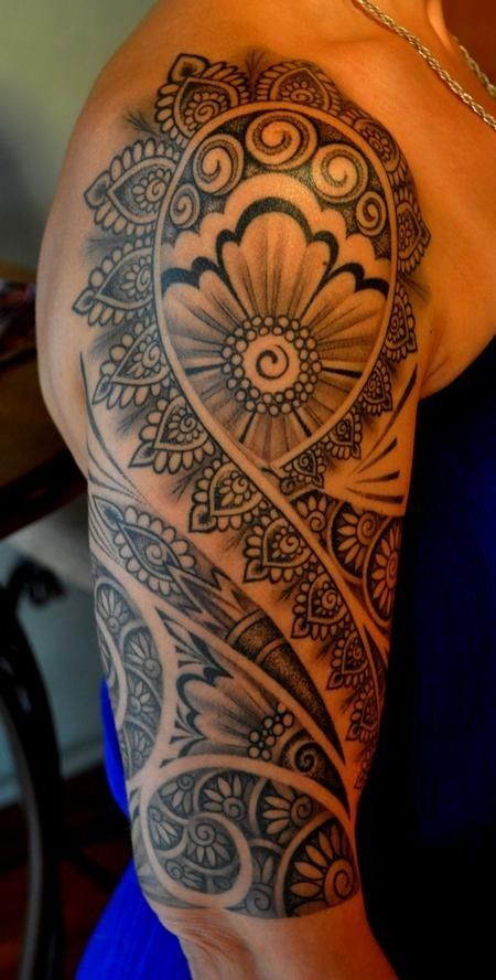 Tattoo arm mann tribal Tribal Sleeve