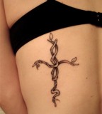 Holy Cross Tattoos For Women
