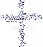 Names Made Into A Heart Shaped Tattoo By Denise A Wells