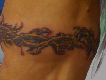 Crown Of Thorns Armband Tattoo Inside