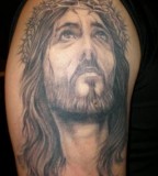 Jesus Tattoo Jesus With Crown Of Thorns Picture
