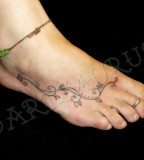 Cute Swirly Flower Tattoos for Women - Tattoos for Women