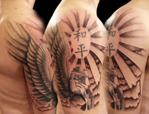 Angel Tattoo Designs On Arm