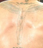 David Beckham Back Tattoos Meaning And Pictures 
