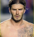 David Beckham New Tattoo 