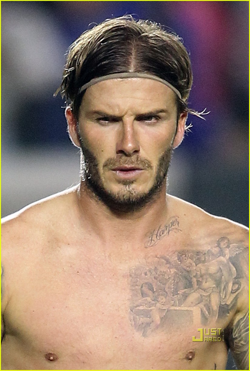 David Beckham New Tattoo