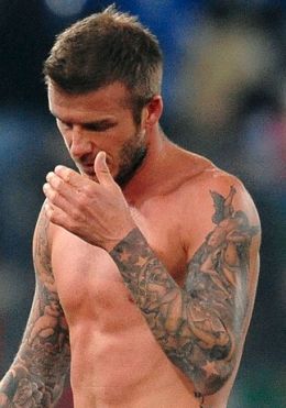 David Beckhams Tattoos Full Preview