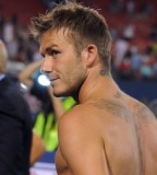 Beautiful David Beckham Back Tattoo