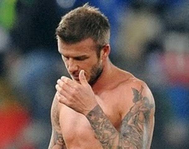 Image Renaissance Tattoo on David Beckham Part Of Body