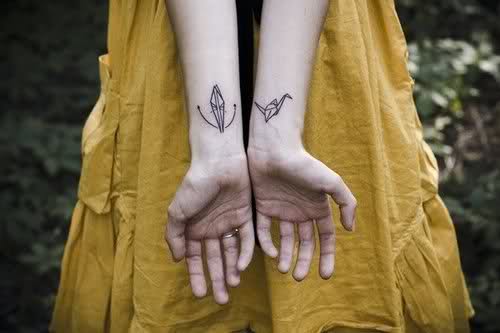 Oh The Lovely Things Inspiration Bird Tattoos Diy Temporary