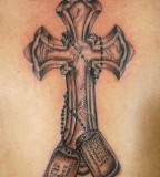 Cross Dog Tags Tattoo Deviantart 