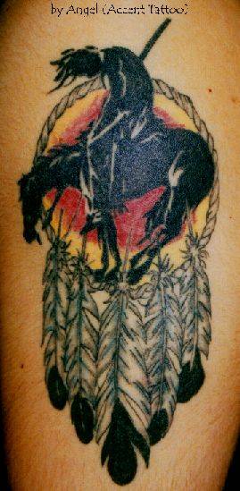 Tribal Dreamcatcher Tattoo For Men