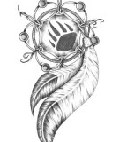 Dreamcatcher Tattoo Design Ideas and Sketch