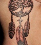 NY Ink Dreamcatcher Tattoo Design
