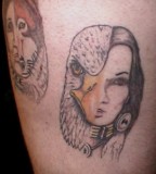 Eagle Feather / Women Tattoo Design