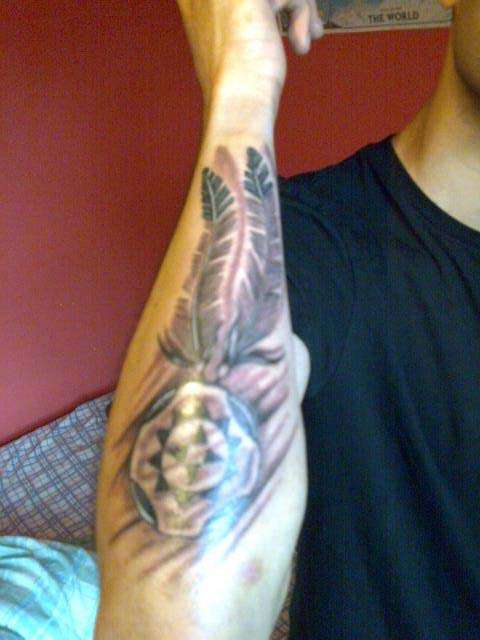 Eagle Feather Tattoo Pictures – Arm Tattoo for Men