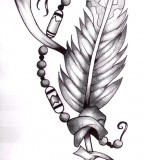 Cool Indian Feather Tattoo Designs