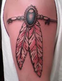 Indian Eagle Feather Tattoos / Indian Feather Tattoo Ideas