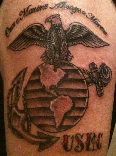 Eagle Globe And Anchor Marine Corps Tattoos