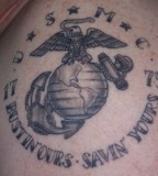 Eagle Globe And Anchor Tattoo 1775 Marine Corps Tattoos
