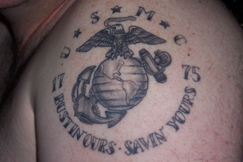 Eagle Globe And Anchor Tattoo 1775 Marine Corps Tattoos