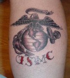 Eagle Globe And Anchor Tattoo Finally USMC