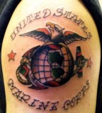 Tattoo Inspiration Eagle Globe And Anchor Tattoo