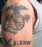 USMC Tattoo Design Eagle Globe Anchor Tattoo