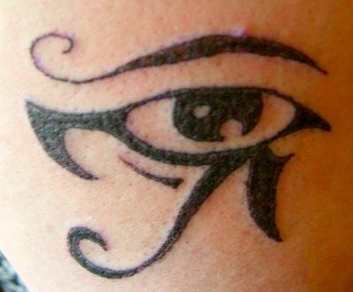 Tiny Huros Eye Tattoo Designs