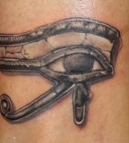 Egyptian Huros Eye Tattoo Design