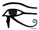 Eye Of Horus Symbol Tattoo Design
