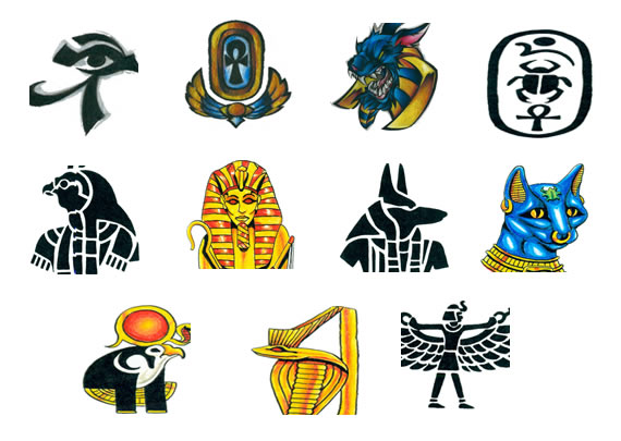 Egyptian Symbols for Tattoo Designs