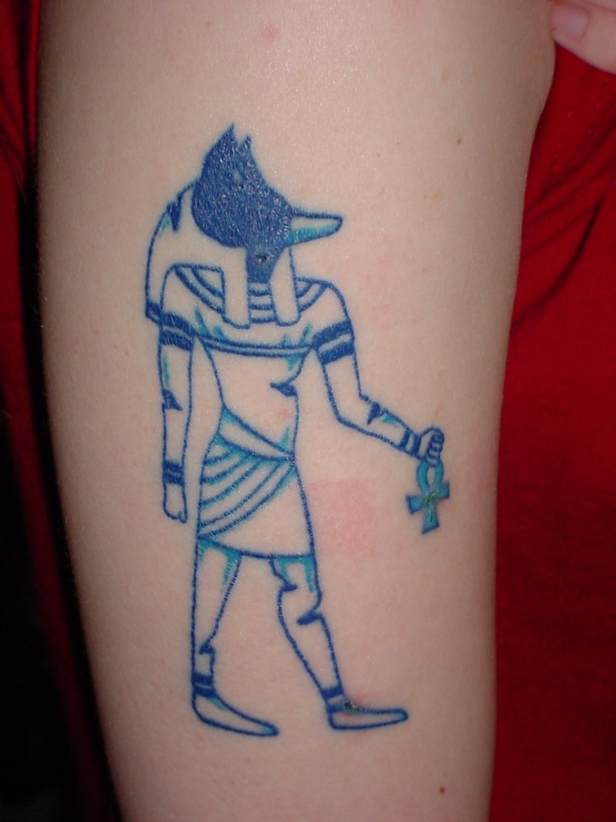 Egyptian Hieroglyphs Tattoos Design