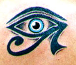 Tribal Huros Eye Tattoo Designs