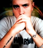 Eminem Outer Right Arm and Wrist Band Tattoos