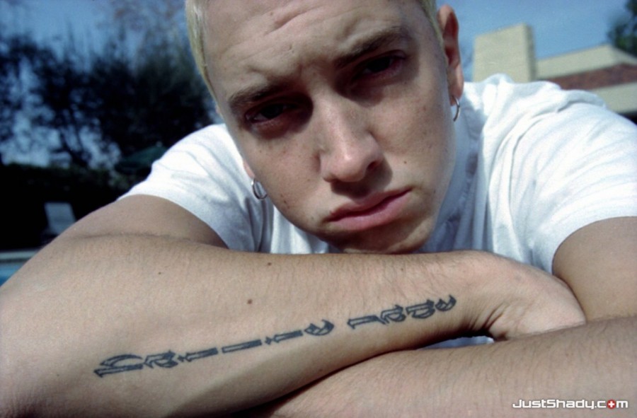 Fatherhood Tattoo: Eminem’s Daughter Name on His Right Forearm
