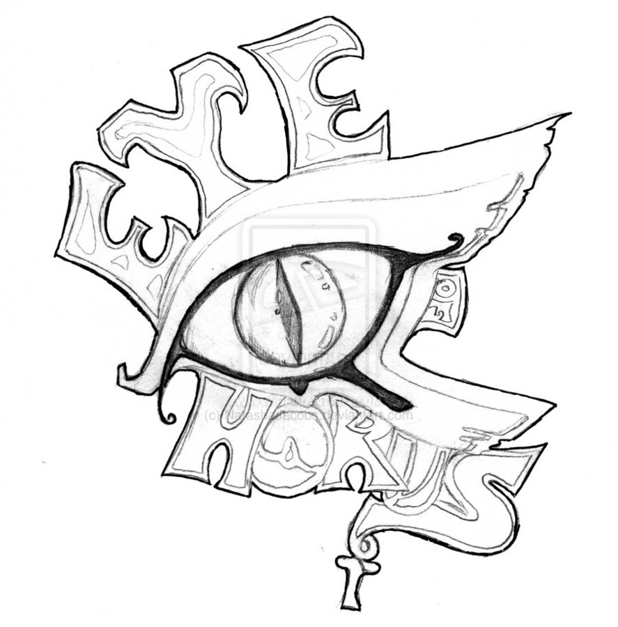 Eye Of Horus Tattoo By Natashajacobs On Deviantart