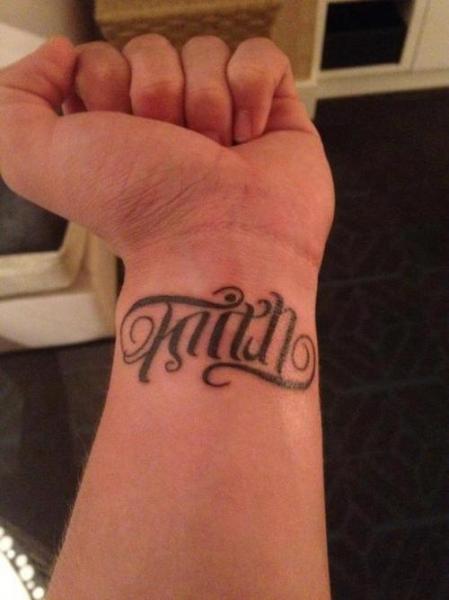 Faith And Trust Tattoos Designs