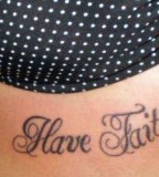 Tattoo Quotes Have Faith Tattoo Models Designs