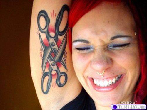 Awesome Weird Tattoos for Fat Girl