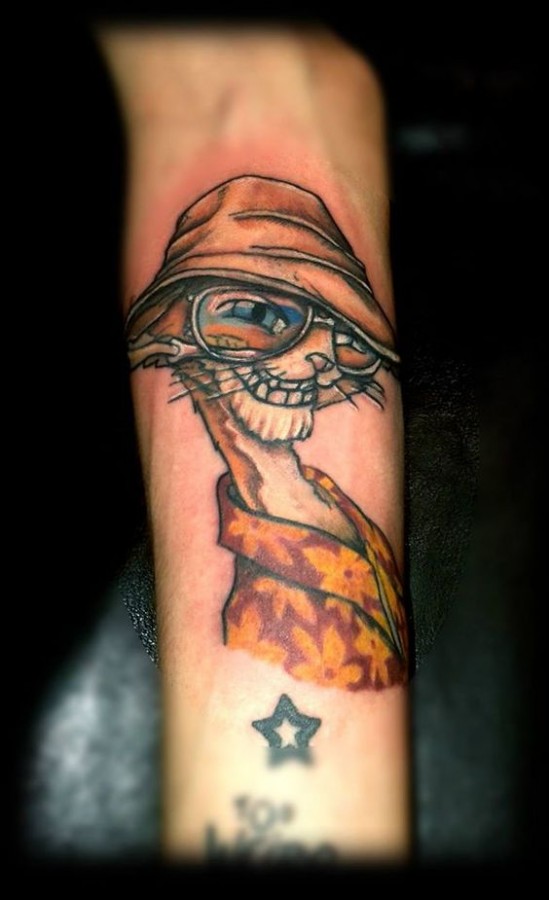 My fear and loathing tattoo By Chris Lahue at purely sinister tattoo  Lawrence KS  rtattoos