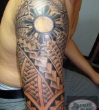 Filipino Tribal Immortal Tattoo for Men