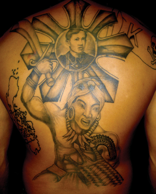 Great Filipino Tribal Tattoo Design for Men