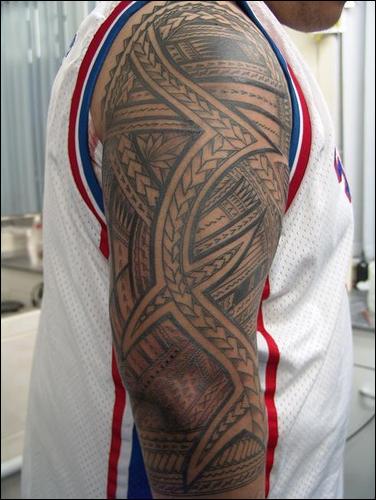 Filipino Tribal Tattoo Design for Right Shoulder