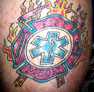 Ems Firefighter Tattoos And Symbol