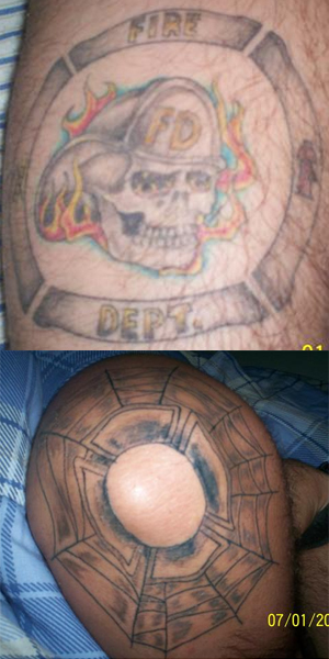 Skull And Firefighter Tattoo Ideas